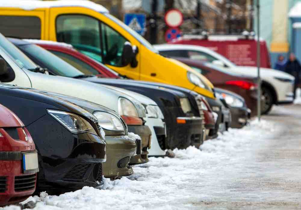Park a Truck Between Two Cars