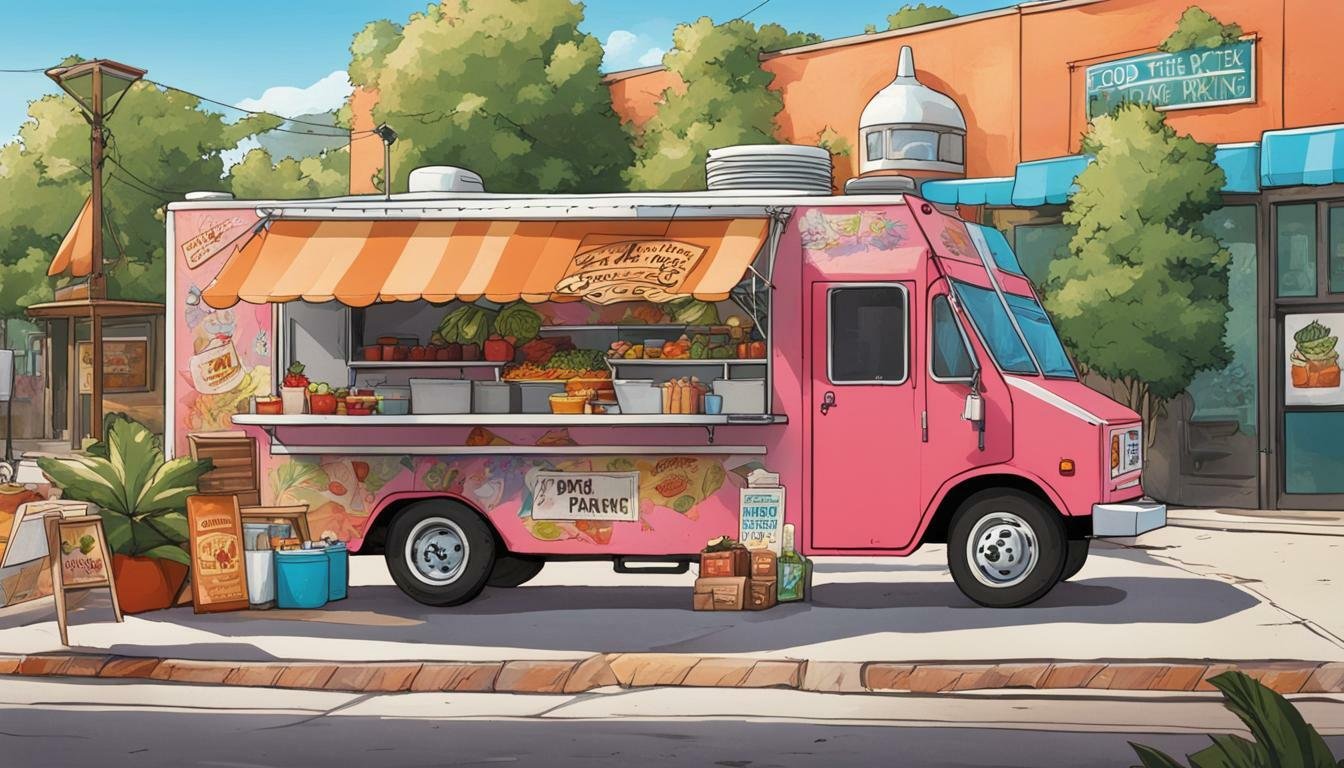 Food Truck Parking Space for Rent